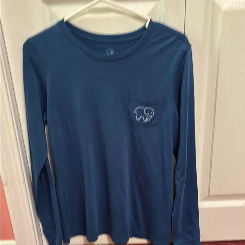 Blue Long Sleeve t shirt for woman